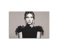 Millie Bobby Brown Art Posters Are Suitable for Decorating Living Room, Bedroom, Study, Restaurant, Corridor, Children's Room, EtcUnframe-style 08x12inch(20x30cm)
