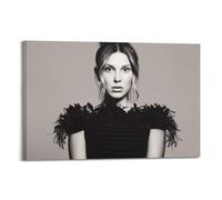 Millie Bobby Brown Art Posters Are Suitable for Decorating Living Room, Bedroom, Study, Restaurant, Corridor, Children's Room, EtcFrame-style 08x12inch(20x30cm)