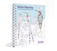 Millie Marotta 2024 16-Month Coloring Engagement Calendar