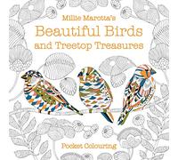 Millie Marotta's Beautiful Birds and Treetop Treasures Pocket Colouring