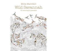 Millie Marotta's Wild Savannah Postcard Book : 30 beautiful cards for colouring in