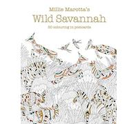 Millie Marotta's Wild Savannah Postcard Box: 50 beautiful cards for colouring in: 17