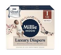 Millie Moon Couges de Luxe Nappies Sizes 1-6 (Choose Size) (Size 1-108 Nappies (6-11lbs)