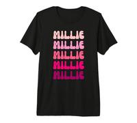 Millie Retro Stack Design Premium T-Shirt