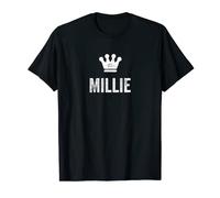 Millie the Queen / Crown & Name Design - Women Called Millie T-Shirt