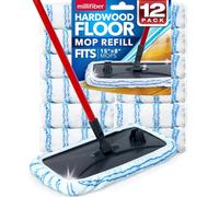 Millifiber Microfiber Mop Refills 15x8 Inches, 12-Pack (Mop is Not Included)