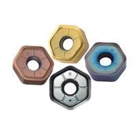 Milling Cutter Plate CNC NC45HX0906 Internal Coolant Fast Feed Milling Cutter Disc 45° Compatible With HNGX0906