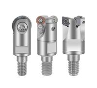 Milling Cutter Plate TE90 T2139 EMR TRS Screw-in Milling Head, 90° Ball Nose, CNC Indexable, Fits 4NKT P3200 RPMT Insert