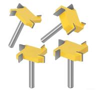 Milling Cutter with a 6mm Shank Excellent Choice for Efficient Slotting in For Woods (C)