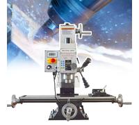 Milling Drilling Machine, 1100W Precision Drill Mill with Micro Feed 50-2250rpm for Metalworking Professionals and Hobbyists