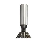 Milling End Mill, High Speed Steel CNC Dovetail Milling Cutter | Multiple Sizes For Dovetail Groove Cutting(16mmX60X8)