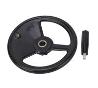 Milling Hand Wheel 22x250mm | Engineering Plastics Round Handwheel for Grinders/Lathes/Milling Machines | Long - Wearing & Abrasion - Tolerant Replacement Part
