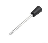 Milling Machine Press Steel M6 Carbon Bar Lever for Drill Handle and Lathe Replacement Machine Device Work Rod Accessory in Black Plus Equipment(M8×170Mm) for DIY Workshop Silver