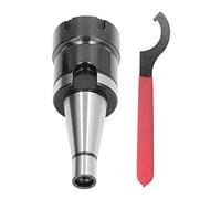 Milling Machine Tool Holder,Fine Processing Wear Resistant NT30 ER32 High Precision Centering Drill Chuck M12 Thread with Key for Machining Center
