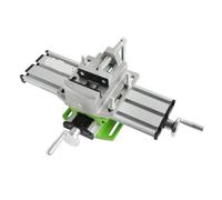 Milling Machine Worktable X Y-axis Drill Vise with Adjustable Coordinate Table for Precision Machining and Flat Tongs Vice, Ideal for Workshop and DIY Projects