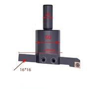 Milling Machines, Milling Machine Plane Adjustable Size Flying Surface Smooth Cutter Bar Machining Center Plane Face Milling Cutter Head(C20-50-16X16 (tilt))