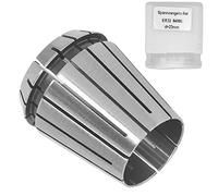 Milling Spring Collet Chuck, Cemented Carbide Locking Lathe Collet for Woodworking, High Wear Resistance with Tight Clamping Force, Precision Ground for Engraving Machines and CNC (D=23mm)