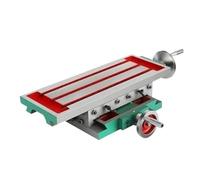 Milling Table 2 Axis 4 Ways Movement for Drilling Machine, 17.7 x 6 Inch Work Surface, Precision Engineering Tool for Metalworking and Woodworking