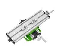Milling Working Table Machine Mini Multifunction Milling Working Table Adjustment Working Cross Slide Bench 39.5*24.5*7.8cm Cross Slide Bench Drilling Milling Vise Working Table for Bench Drill Stand