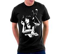 Million Nation Pulp Fiction Mia T-Shirt - Black - 0-3 Months
