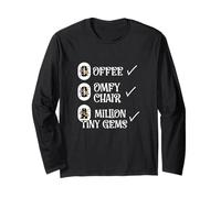 Million Tiny Gems Diamond Painting DIY Craft Humor Long Sleeve T-Shirt