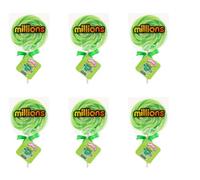 Million Whirl Pop With Ribbon - Apple - Enjoy a Delicious Million Whirl Pop This Christmas. The Classic Delicious Million Taste In Four Flavours - Pack of 6