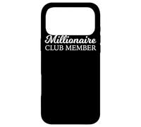 Millionaire Club Member Tee Entrepreneur Cool Training Case for iPhone 17 Pro Max