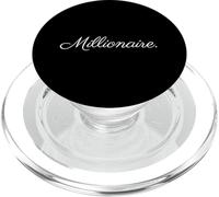 Millionaire Gift For Rich Successful Entrepreneur Millions PopSockets PopGrip for MagSafe