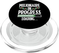 Millionaire In Progress Loading PopSockets PopGrip for MagSafe