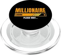 Millionaire Loading Business Tycoon Wealthy Entrepreneur PopSockets PopGrip for MagSafe