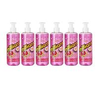 Millions Hand Sanitiser Gel | Eliminates 99.999% of Bacteria | 70% Alcohol | Scented & Fruity Fragrance (Raspberry, 500ml x6)