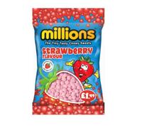 Millions Strawberry Bag 110g Delicious Special For Easter Tasty And Twisty Treat Gift Hamper, Christmas,Birthday,Easter Gift Sold By Kidzbuzz (12)