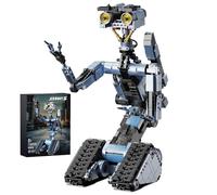Millionspring Robot Building Block Set Motor Version Age 6+ with Remote,Short Open Circuit Figures Model Toys, STEM Robot Technic Toy Gifts for Kids,Adults(1176PCs)