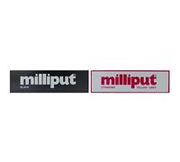 Milliput Epoxy Putty - Black & Mill Pack, Standard Yellow Grey, MPP-1