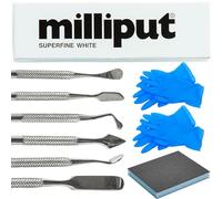 Milliput Superfine White Epoxy Putty 10 Pc Kit - Ceramic & Porcelain Repair