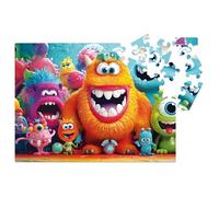 Milliwood Dream Team Series - Shaggy Monsters - Fantastic Jigsaw Puzzles for the Whole Family - Shared Entertainment - Irregularly Shaped, 28.5x21cm, 50 Pieces