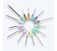 Millpledge Veterinary Disposabe Hypodermic Needles - 23G x 5/8 inch (Box of 100)