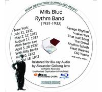 Mills Blue Rhythm Band (1931-1932) Restored for Blu-ray Audio