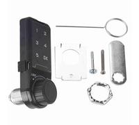 Milltrip Combination Cabinet Latch, Touch Keypad Password Key Access Lock Digital Electronic Security Cabinet Coded Locker (Installation Size L=30)