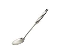 Millvado Stainless Steel Big Cooking Spoon, Kitchen Utensils and Gadgets, 15 Inch Large Spoon For for Cooking, Basting, Serving, Dishwasher Safe Metal Utensil, Durable, Solid Construction