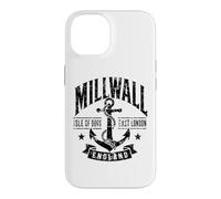 Millwall Isle of Dogs East London England Black Aged Print Case for iPhone 14