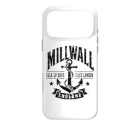 Millwall Isle of Dogs East London England Black Aged Print Case for iPhone 17 Pro Max