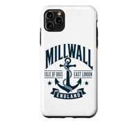 Millwall Isle of Dogs East London England Navy Print Case for iPhone 11 Pro Max