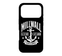 Millwall Isle of Dogs East London England White Aged Print Case for iPhone 17 Pro