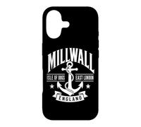 Millwall Isle of Dogs East London England White Print Case for iPhone 17