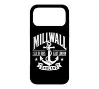 Millwall Isle of Dogs East London England White Print Case for iPhone 17 Pro Max