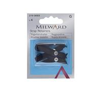 Millward Bra Strap Retainers: 4 Piece, Black, One Size, 2199003