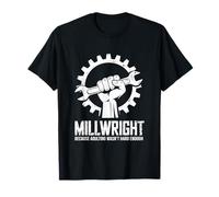 Millwright Machinist Quotes for Machinery Machine Mechanic T-Shirt