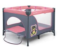 Milly Mally Fun Farm Shaped Playpen Pink Bear Rosa