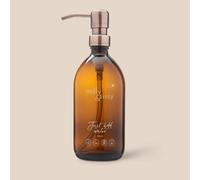 Milly & Sissy British-made Amber Glass Bottle With Bronzed Pump